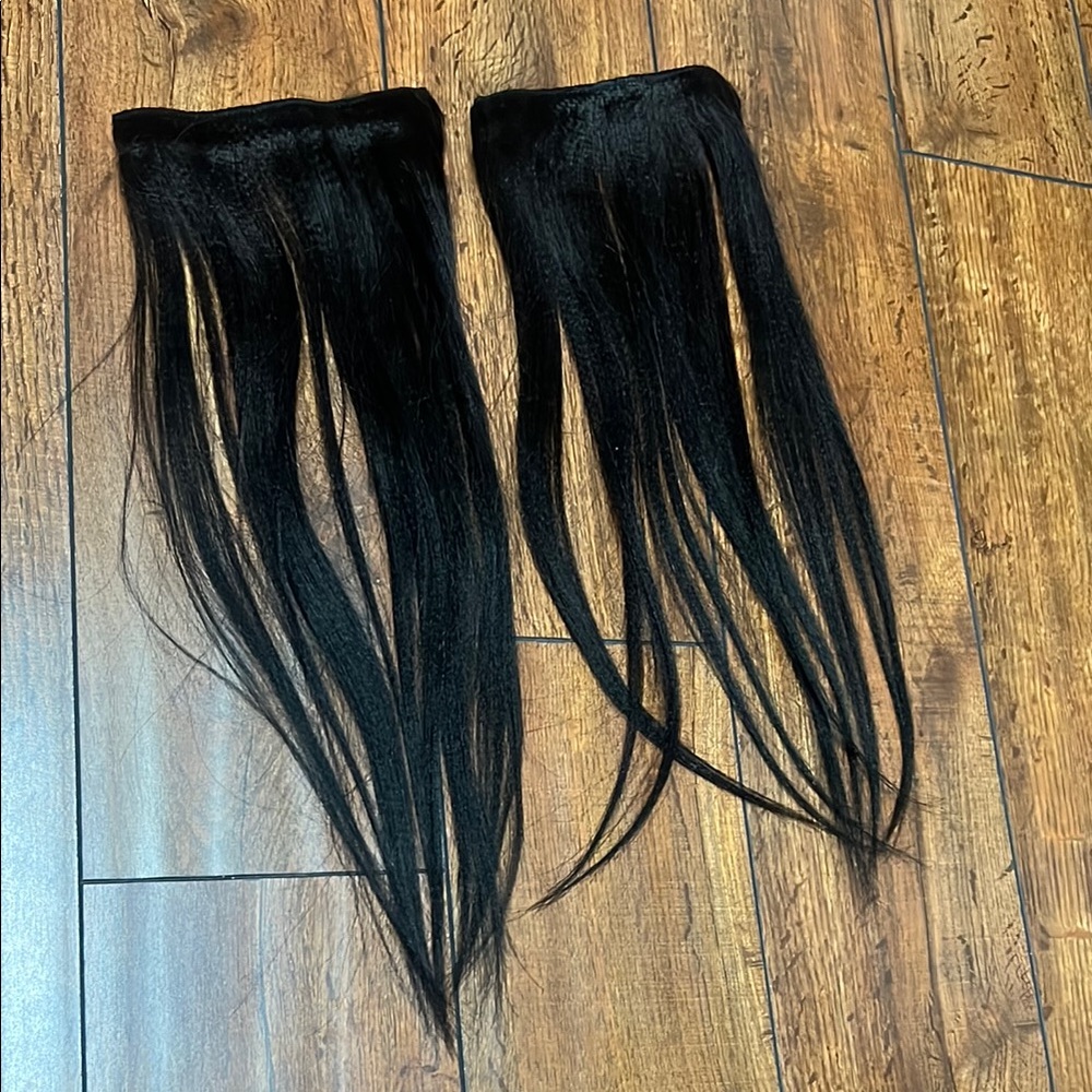 Sleek Black Hair Extensions